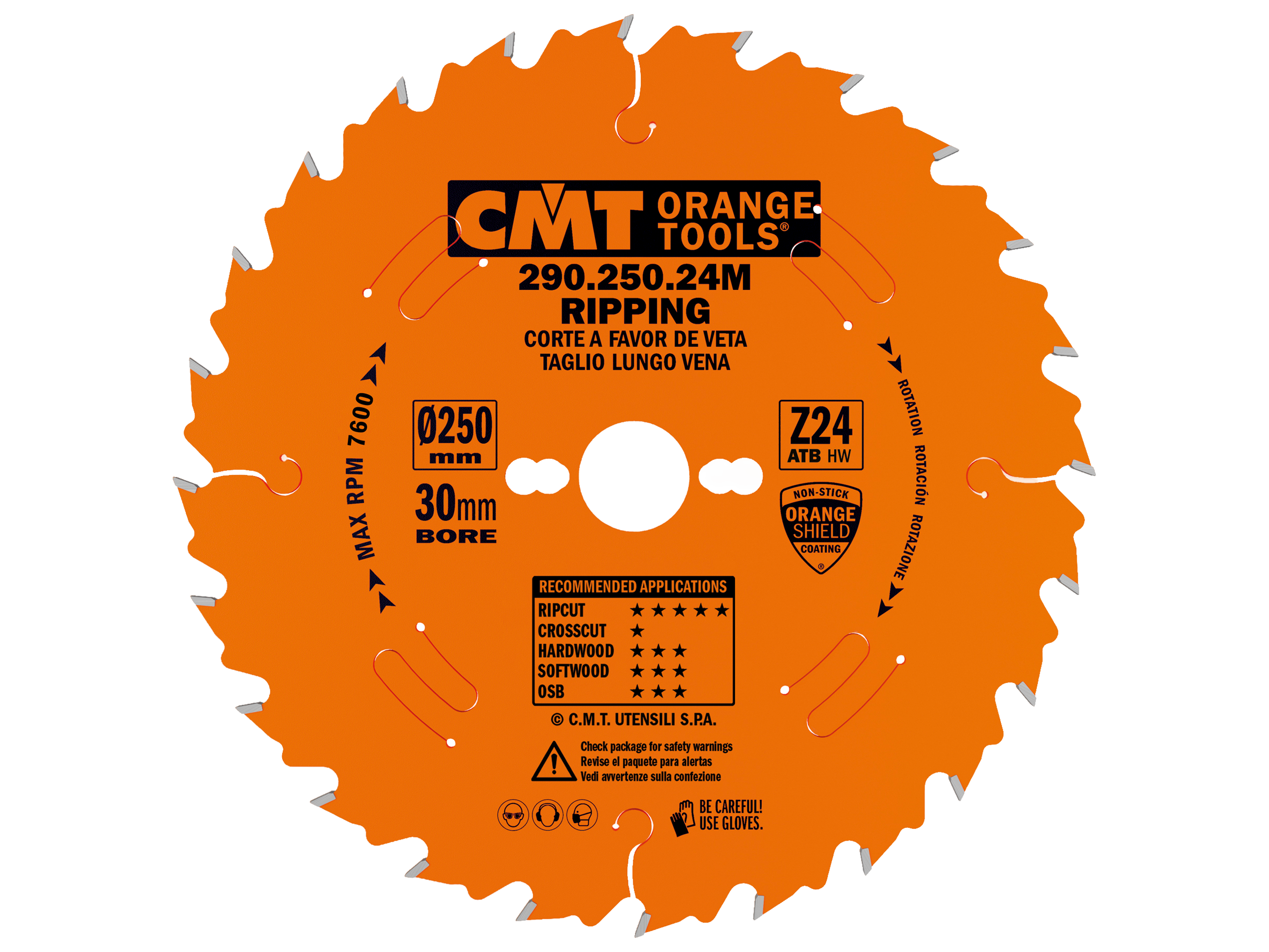 CMT Circular Saw Blades for Rip Cuts