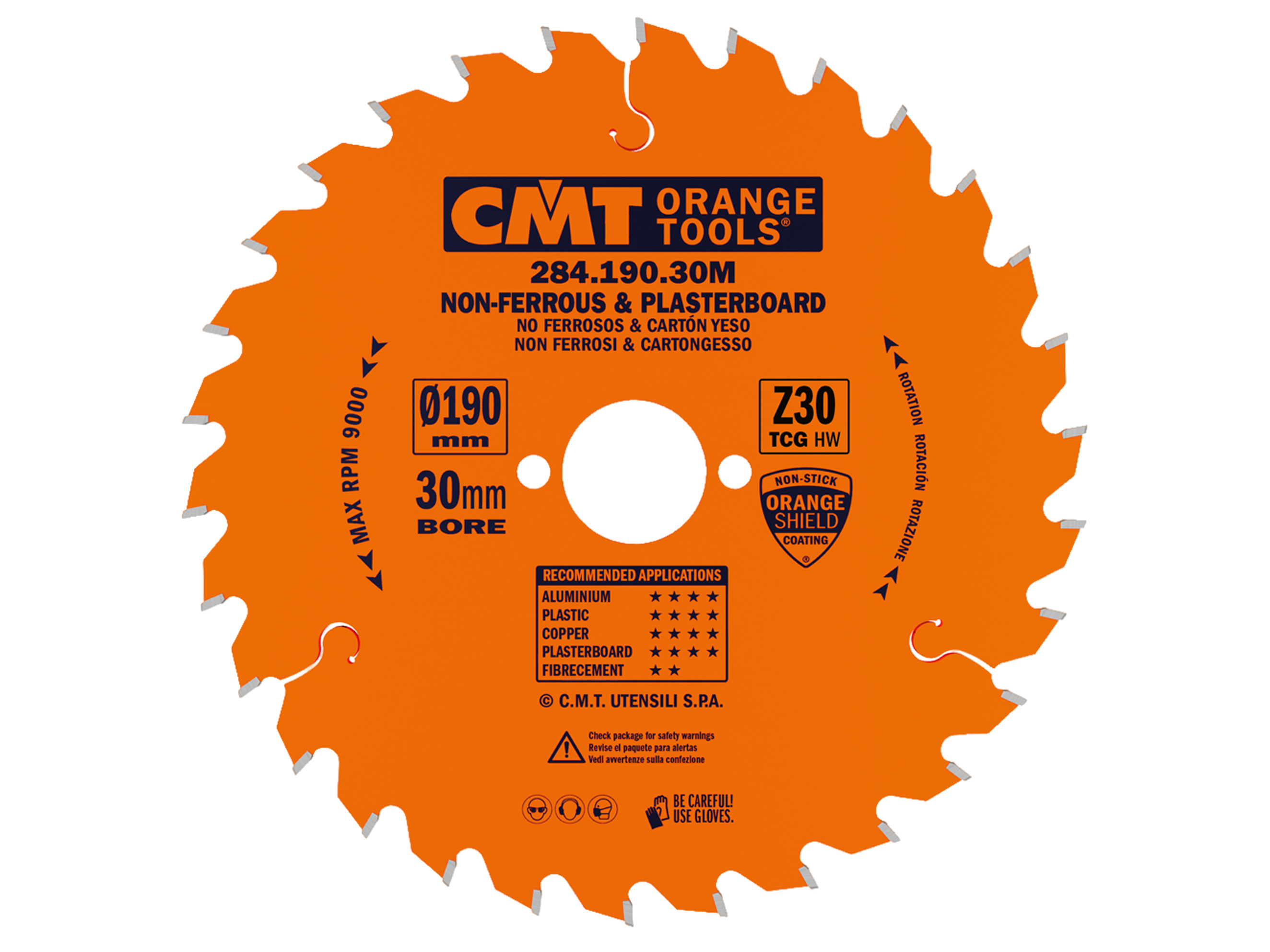 CMT Circular Saw Blades for Non-Ferrous Metals & Plastics
