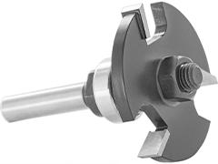 Fresa per scanalatura a disco Foro 1/4"