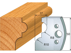 Coltello e deflettore 50 mm