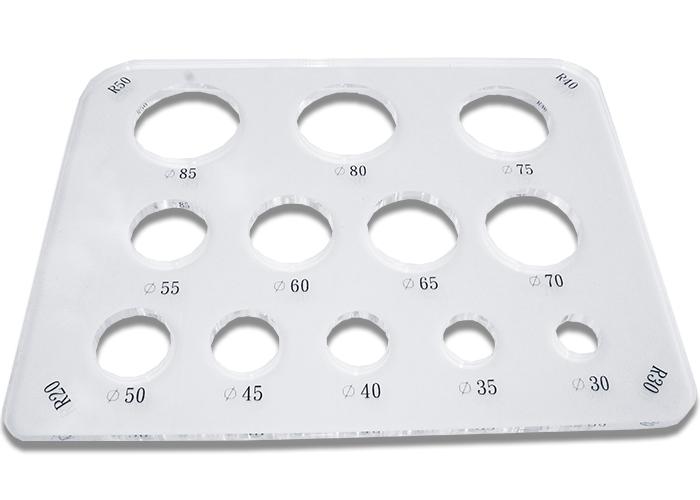 Sagoma di fresatura per la fresatura di cerchi