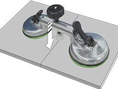 Sollevatore di aspirazione