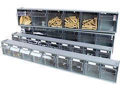 Scatola d'assortimento e Sortainer vuoti