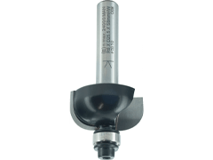 Fresa a raggio convesso con cuscinetto a sfera