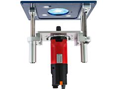 Set con SOLLEVAMENTO der motore fresa