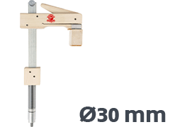 Morsetti da banco per sistema di fori da 30 mm