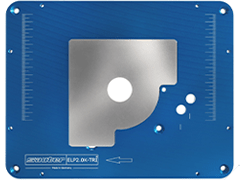 Piastra per inserti Kreg 298x235x9mm