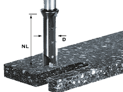 Coltelli reversibili per scanalature HW
