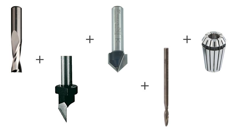 Set di frese per CNC