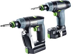 Trapano avvitatore a batteria CXS e TXS