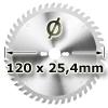 Lama circolare Ø 120 x 25,4 mm