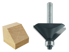 Fresa per smussi con cuscinetto a sfera