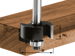 Taglierina per battute HW con cuscinetto a sfera