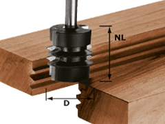 Taglierina per incollaggio HW