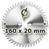 Lama circolare Ø 160 x 20 mm