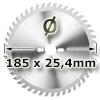 Lama circolare Ø 185 x 25,4 mm
