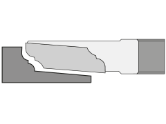 Coltelli a profilo per frese a spianare