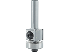 Rifilatore con cuscinetto a sfere sul lato frontale