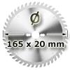 Lama circolare Ø 165 x 20 mm