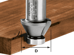 Fresa verticale per fresa per bordi