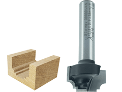 Fresa per profili a fessura