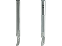 Fresa in HSS per alluminio e PVC