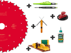 Azione della lama della sega