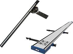 Righello e angolo di fresatura