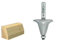 Fresa a profilo arrotondato