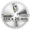 Lama circolare Ø 170 x 20 mm