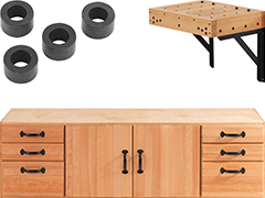 Accessori per banchi da falegname Sjöbergs