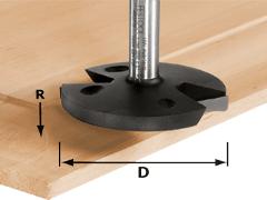 Fresa per appiattire HW