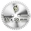Lama circolare Ø 85 x 10 mm