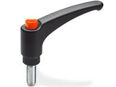 Leva di serraggio con filettatura