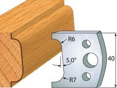 Coltello profilato + deflettore