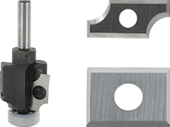 Fresa verticale Coltelli reversibili