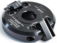 Testa di taglio orientabile