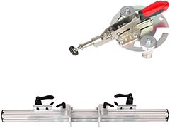 Guide di arresto, elementi di bloccaggio