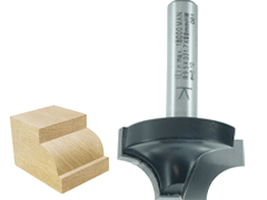 Fresa per quarto di giro