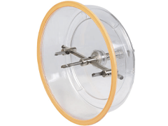 Fresa a tazza con coperchio di protezione