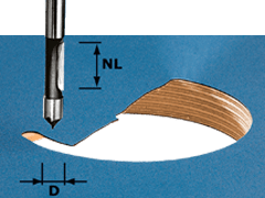 Fresa per trapano HW