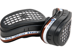 Semimaschera per gas organici e polveri - Accessori