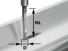 Fresa per alluminio HS
