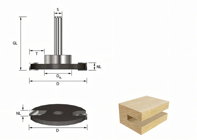 Product image for Slotting Cutter NL 2 mm
