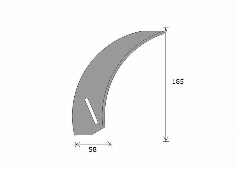 Product image for Splitting wedge WOOD-HER 185 x 58 mm