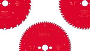 Jeu de lames de scie circulaire "Les Rouges" 250