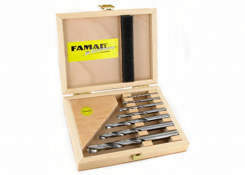 Product image for HM wood twist drill set 7 pieces