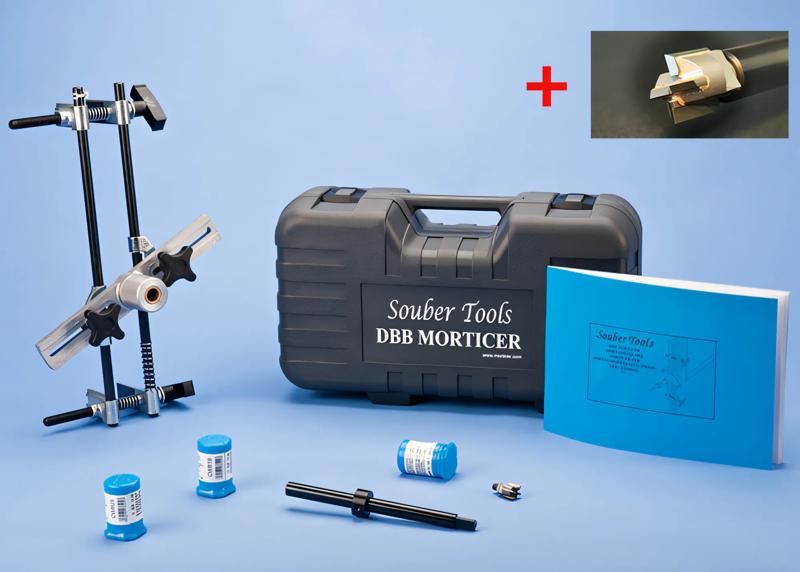 Product image for DBB Morticer Offset Jig 2 + 16mm wood drill