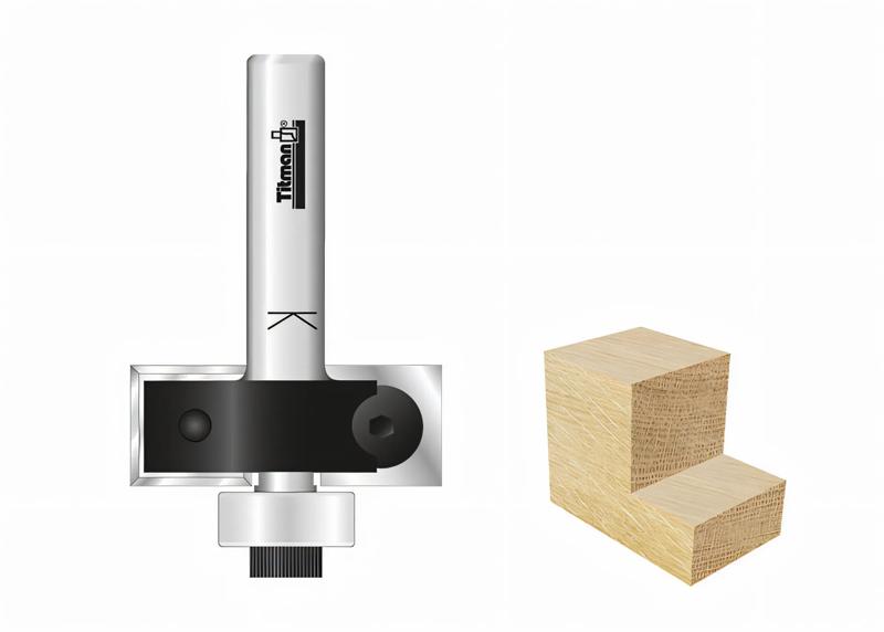 Product image for Reversable Blades-Rebate cutter  D: 30 mm