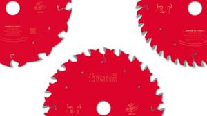 Jeu de lames de scie circulaire "Les Rouges" 165